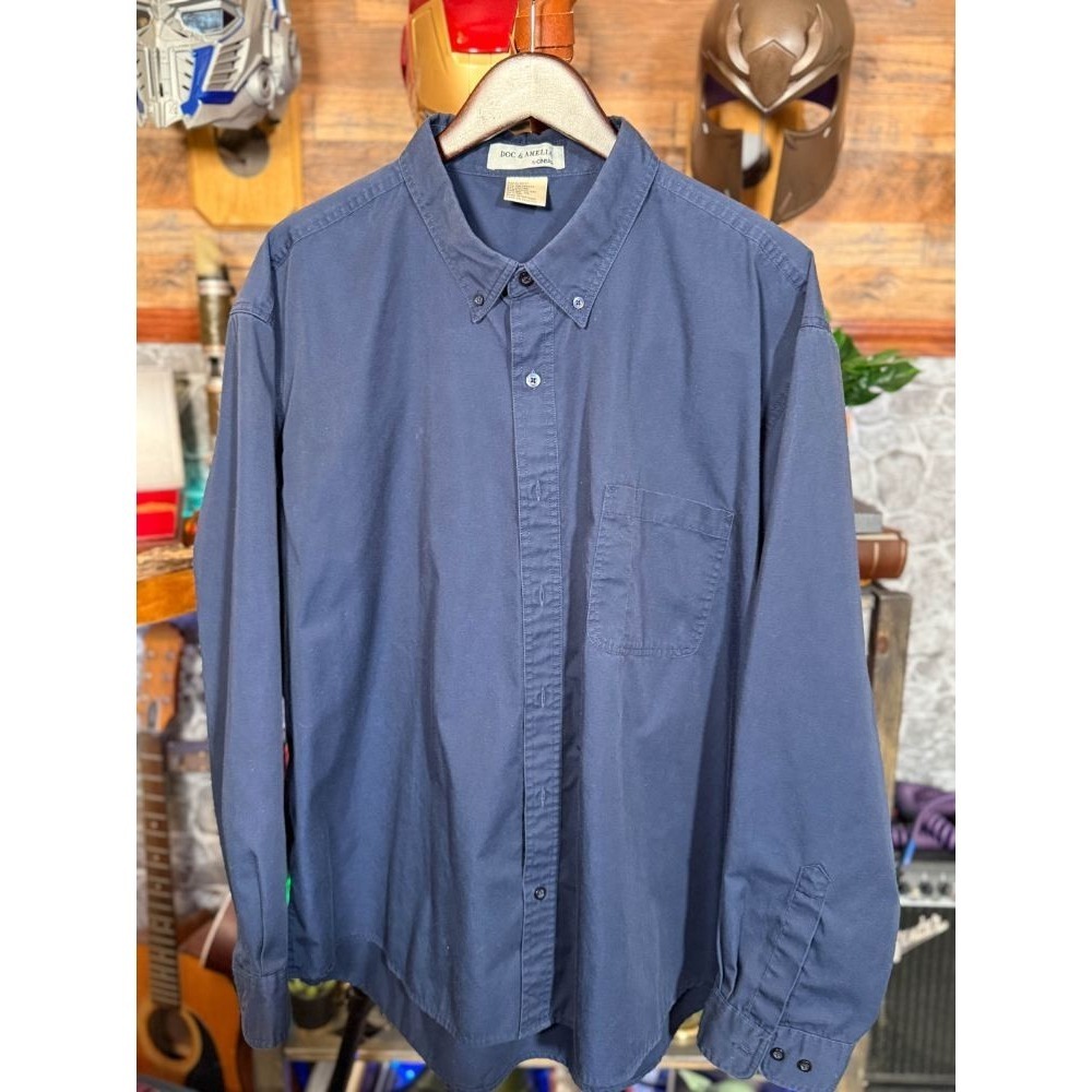 Doc & Amelia‎ Extra Large Navy Blue Button-Down Shirt